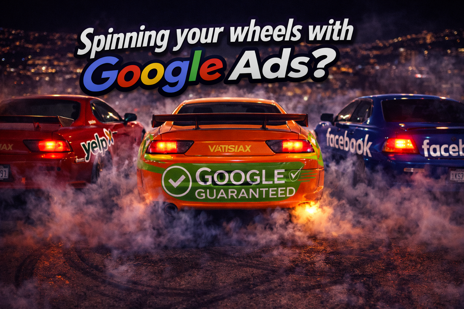 Burning rubber in digital ads